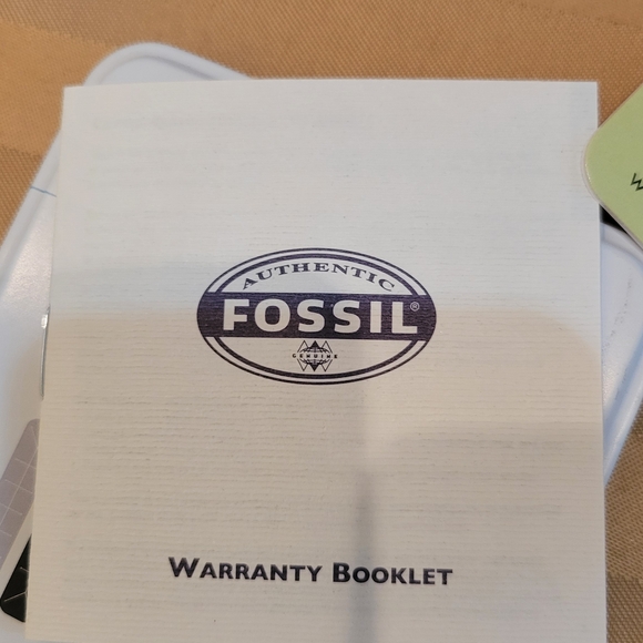 Fossil Silver Watch with Crystal Accents - Picture 9 of 10